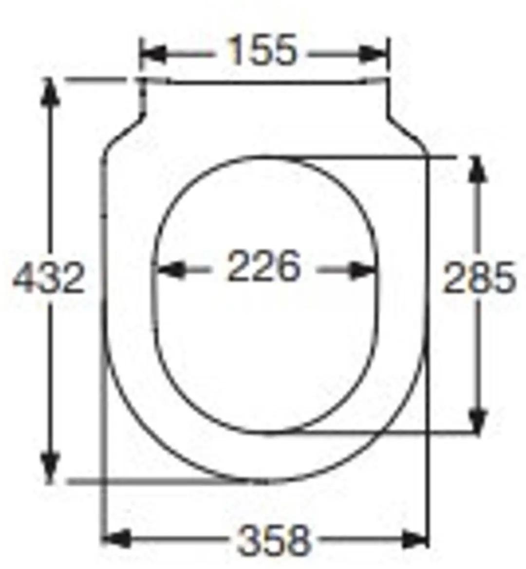 Villeroy & Boch Omnia Architectura Closetzitting 9M70S101 - Wit - afbeelding 3 van 6
