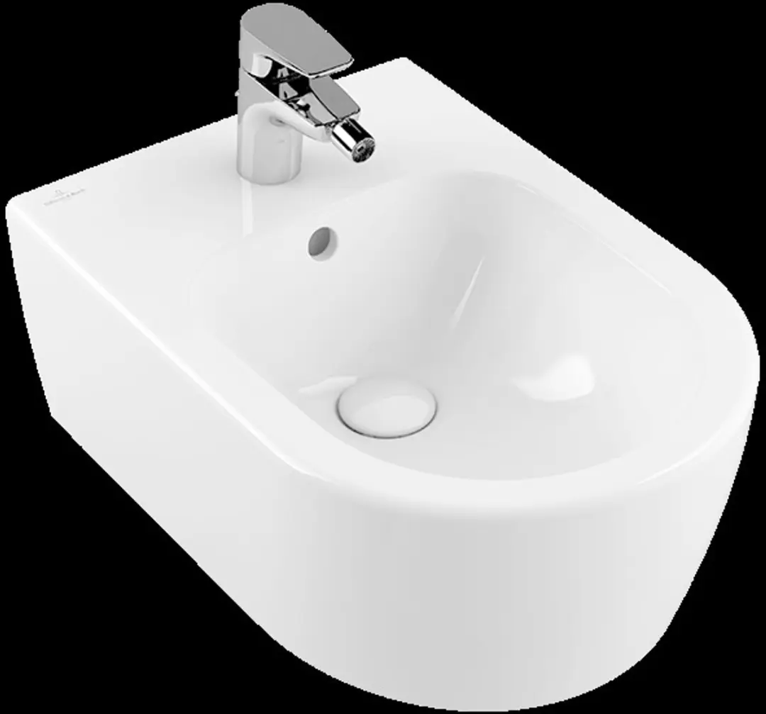 Villeroy & Boch Avento Wandbidet 370x530mm Wit - afbeelding 4 van 6