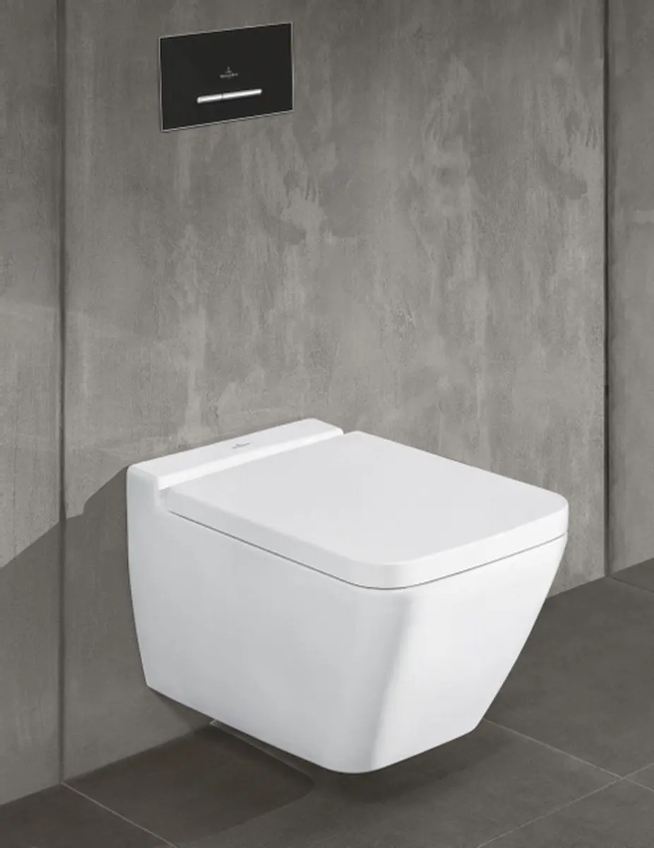 Villeroy & Boch ViConnect E300 Bedieningsplaat - Zwart - afbeelding 6 van 6