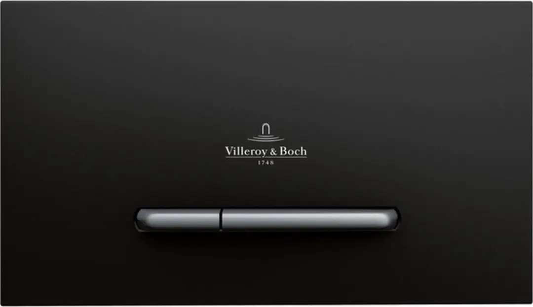 Villeroy & Boch ViConnect E300 Bedieningsplaat - Zwart - afbeelding 2 van 6