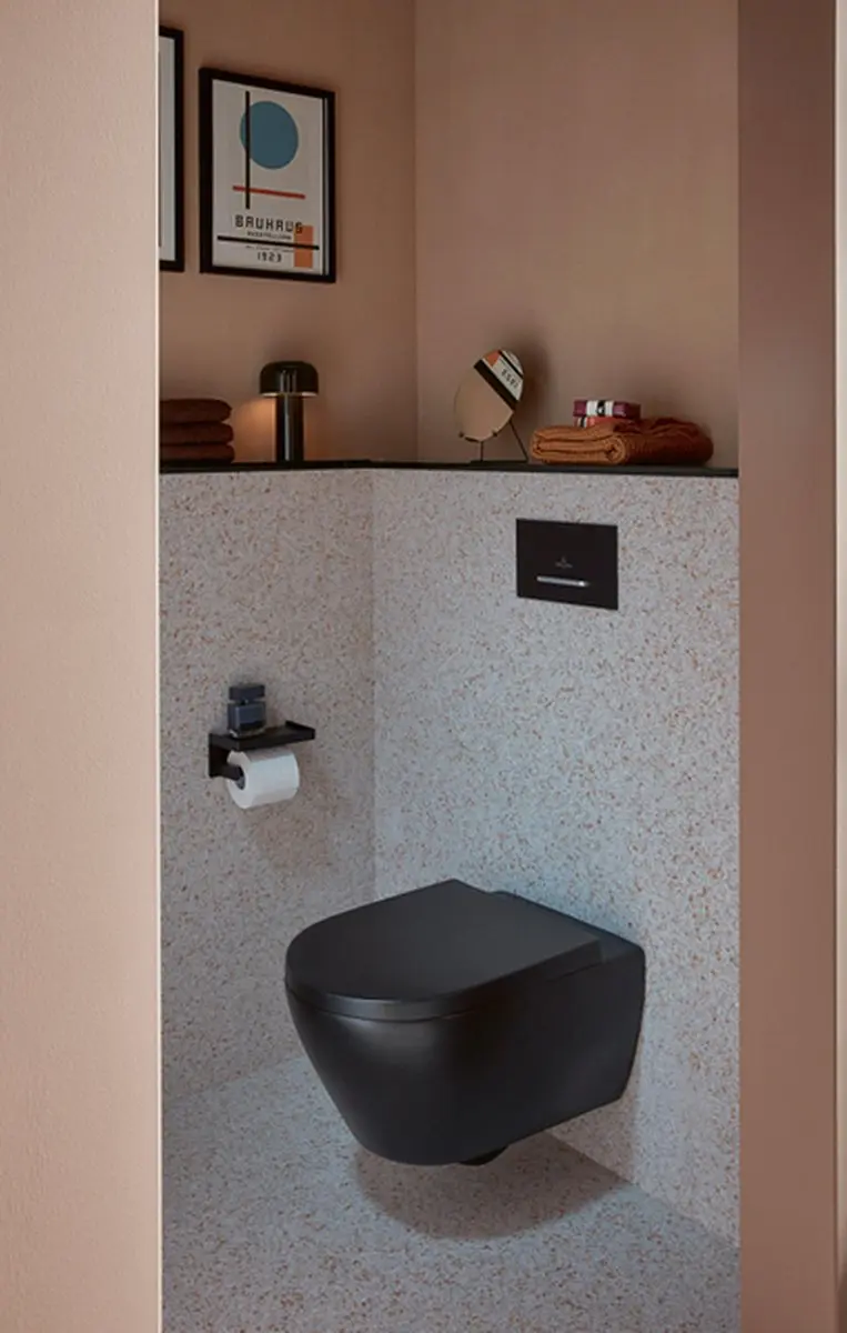 Villeroy & Boch ViConnect E300 Bedieningsplaat - Zwart - afbeelding 4 van 6