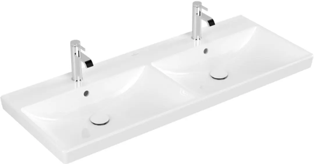 Villeroy & Boch Avento Dubbele Meubelwastafel 120x47cm