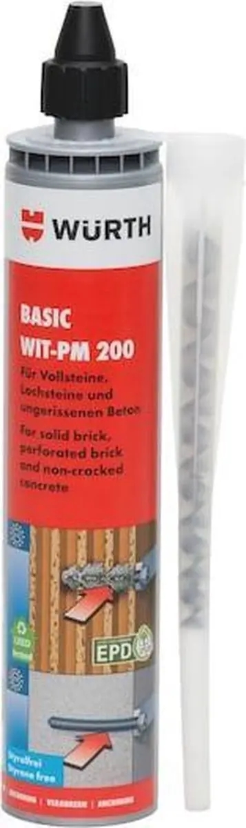 INJECTIEMORTEL BASIC WIT-P 200 Injectiemortel Basic WIT-PM 200 ANK-MORTEL-(WIT-P