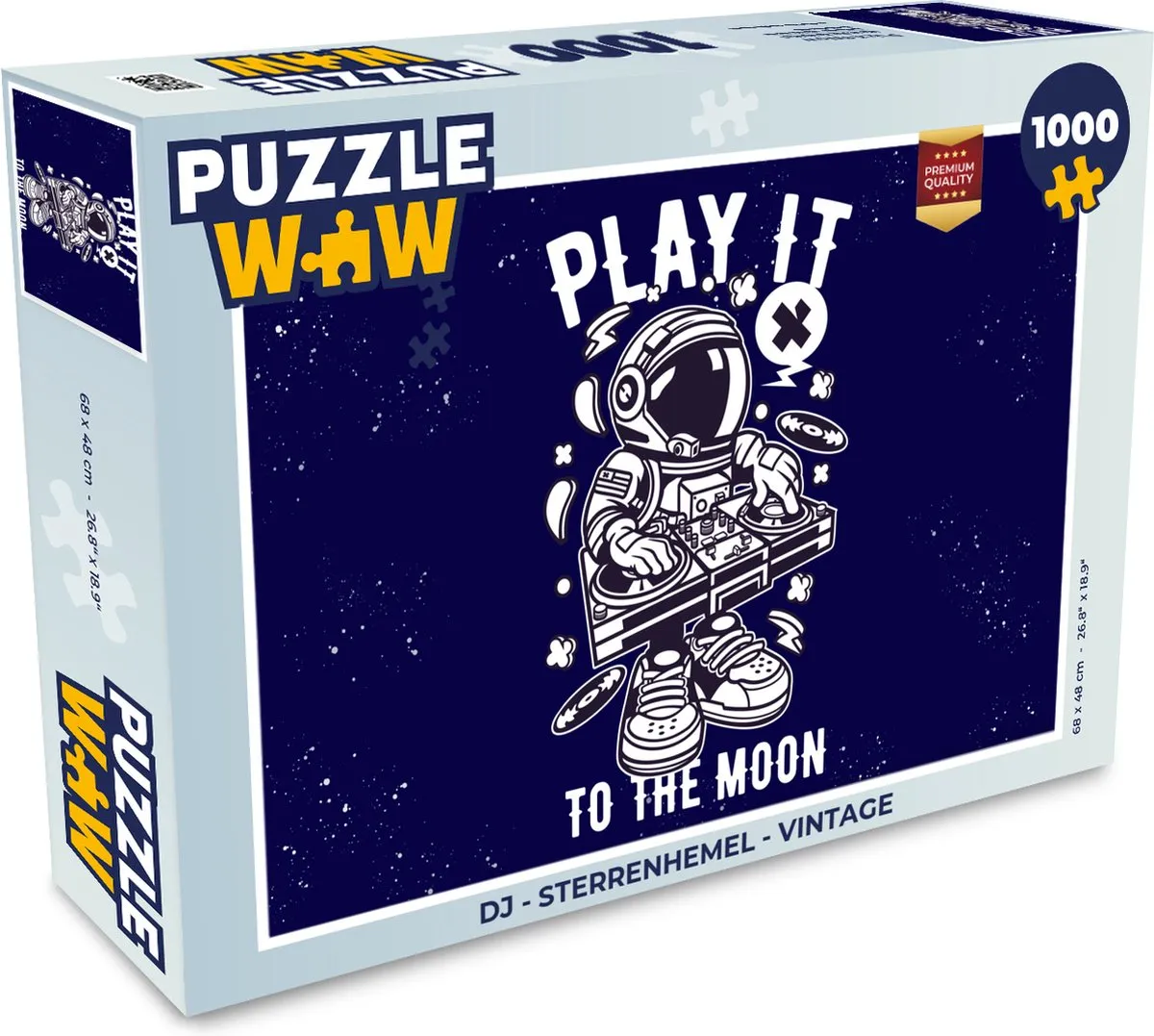PuzzleWow DJ Sterrenhemel Legpuzzel 1000 Stuks