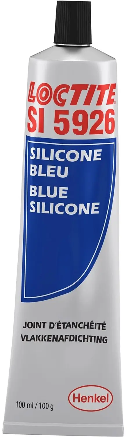Siliconenkit SI 5926, -54 tot +150 °C, blauw, 40 ml, LOCTITE
