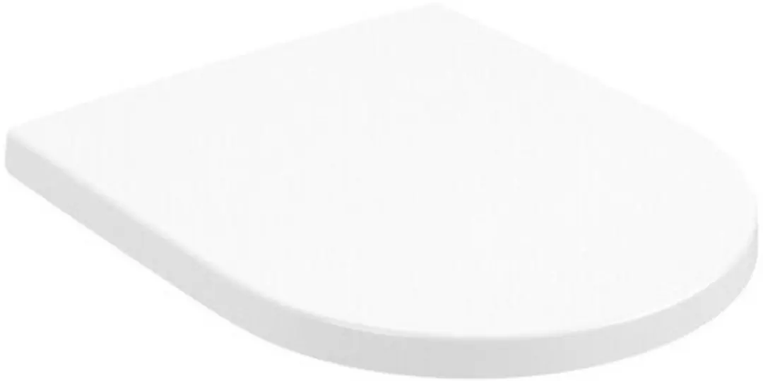 Villeroy & Boch Subway 3.0 Closetzitting Stone Wit - Mat 37,4x43,8cm - afbeelding 4 van 6