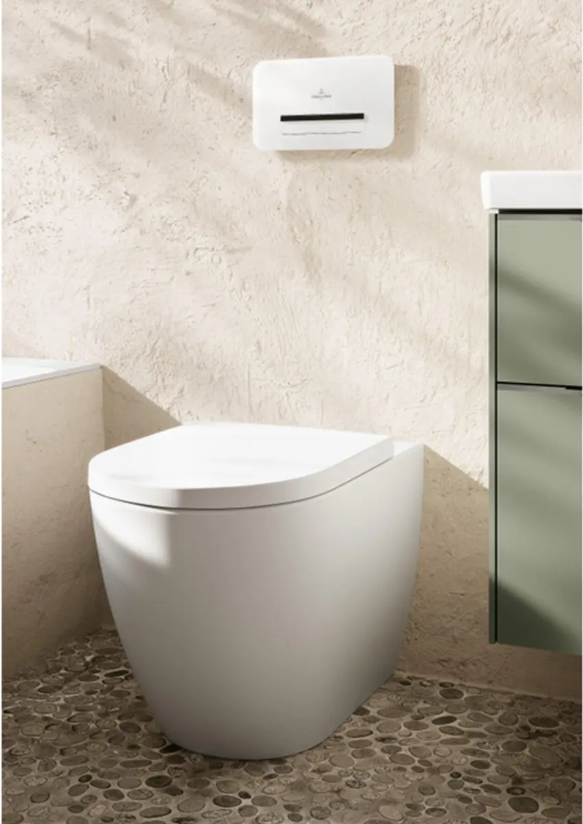 Villeroy & Boch Subway 3.0 Closetzitting Stone Wit - Mat 37,4x43,8cm - afbeelding 3 van 6
