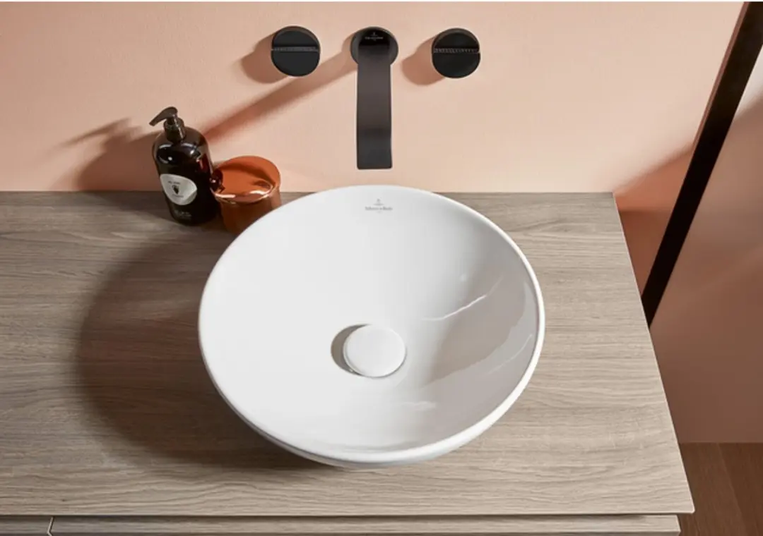 Villeroy & Boch Loop & Friends Opzetwastafel 38cm Wit - afbeelding 3 van 6