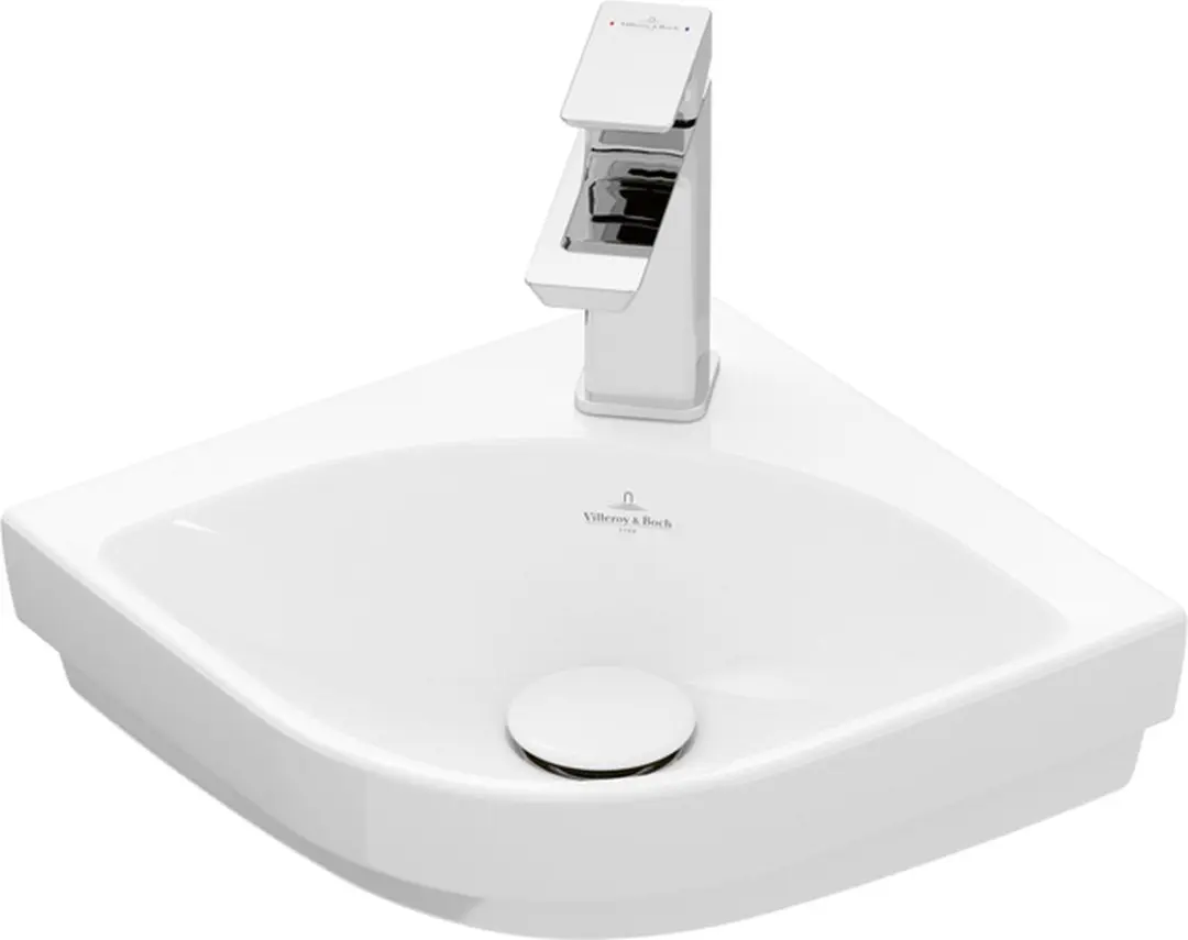 Villeroy & Boch Subway 3.0 Hoekfontein 32cm Stone White - afbeelding 3 van 5