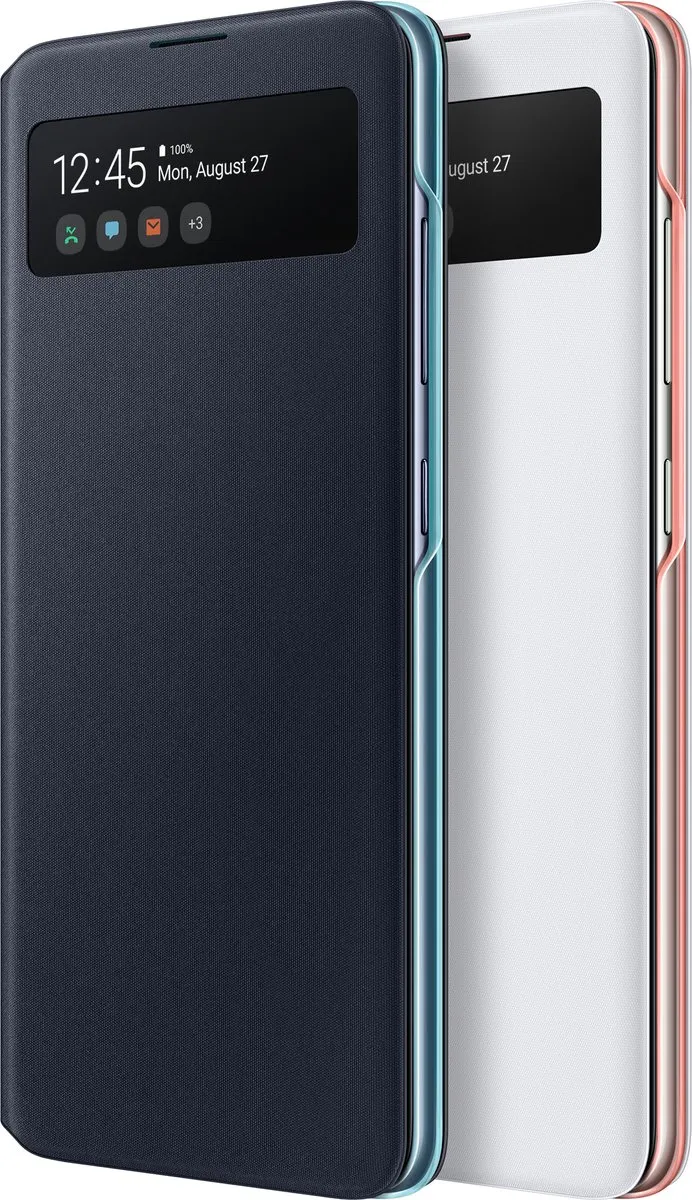 Samsung S-View Wallet Cover Galaxy A51 - Wit