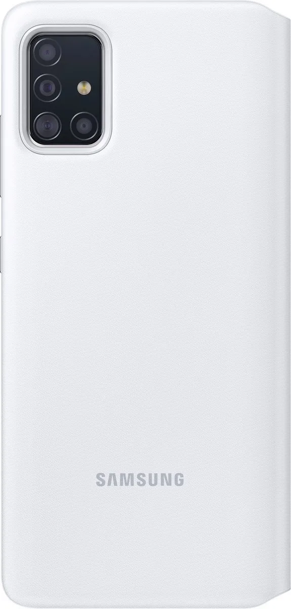 Samsung S-View Wallet Cover Galaxy A51 - Wit