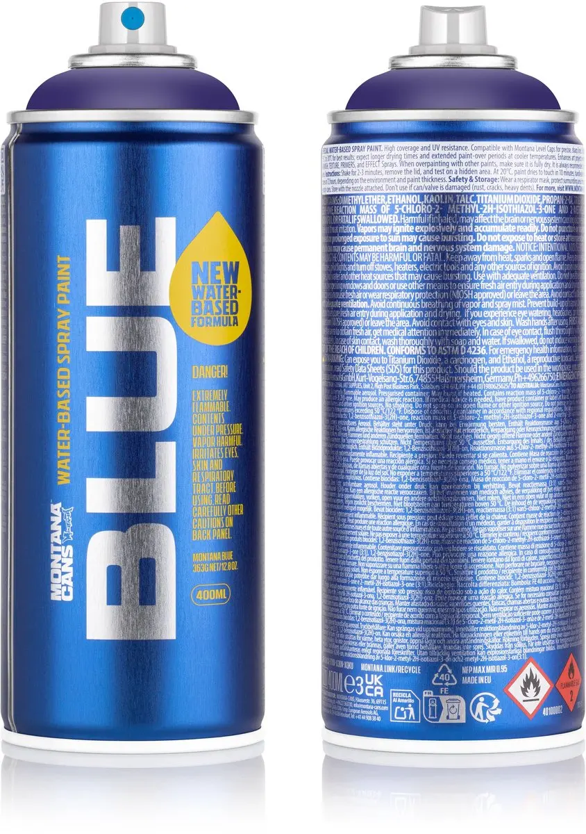 Montana BLUE Blue Velvet Spuitbus 400ml
