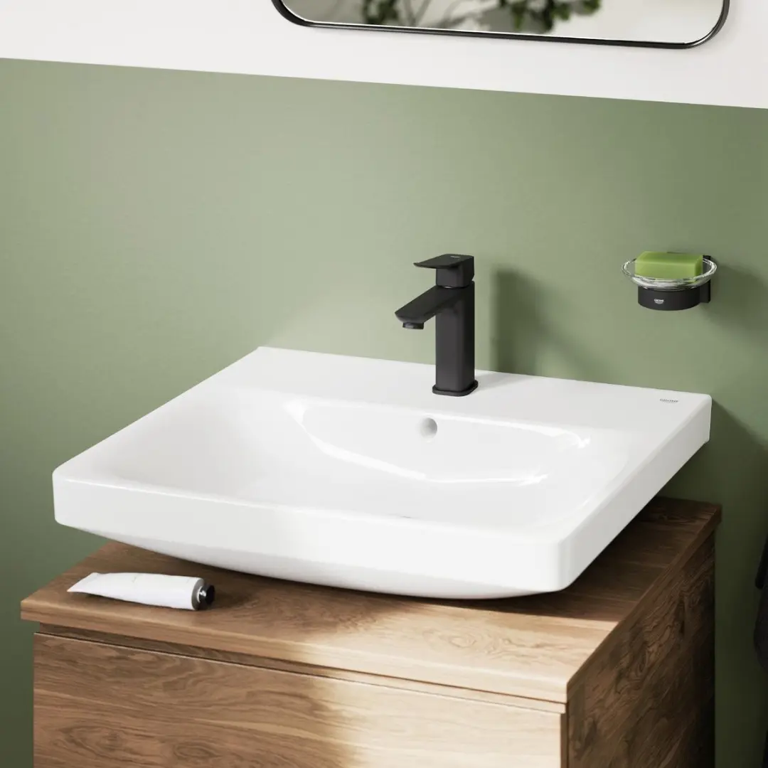 GROHE Dice Wastafelmengkraan M-Size Matte Black - afbeelding 6 van 6