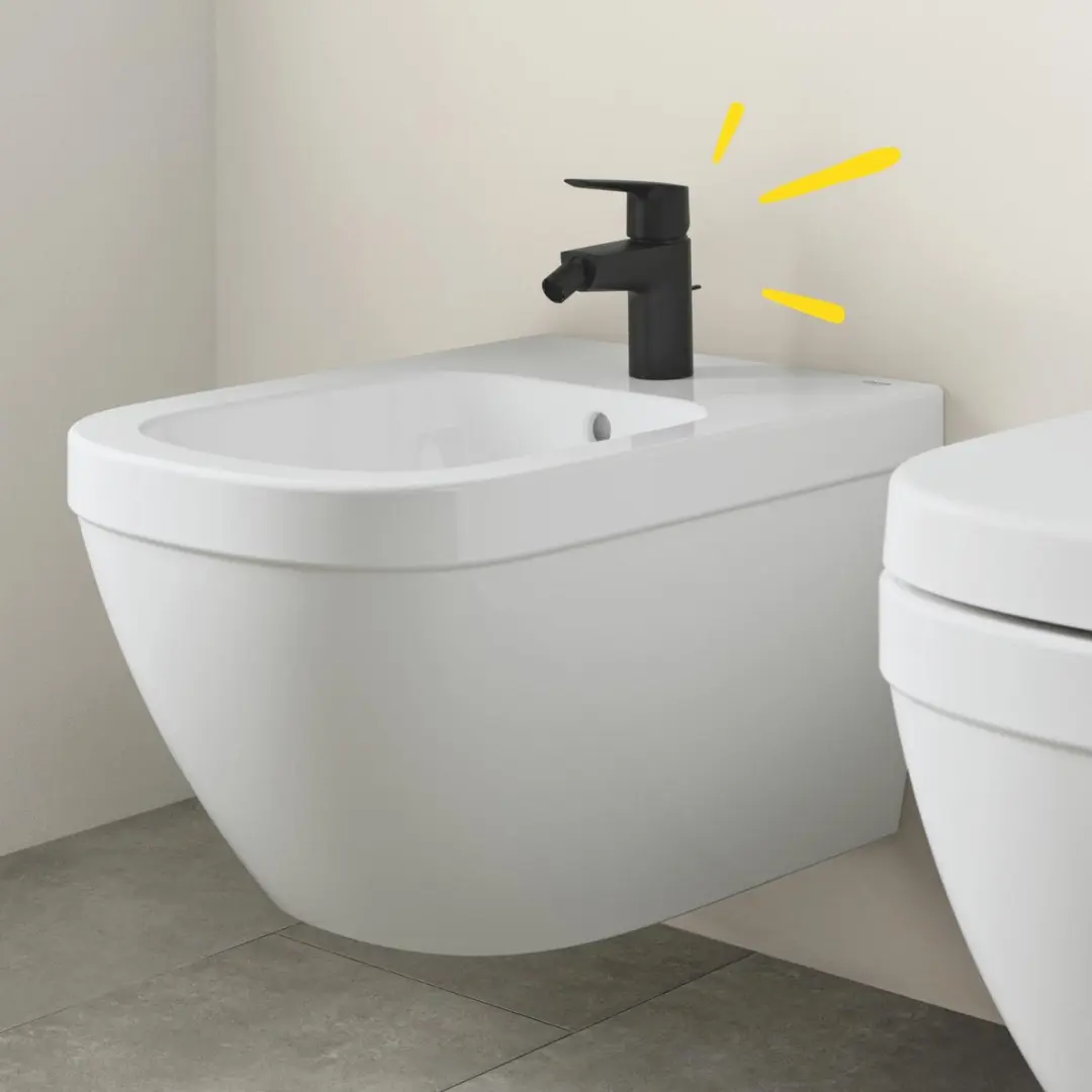 GROHE QuickFix Start Bidetmengkraan Matte Black - afbeelding 6 van 6