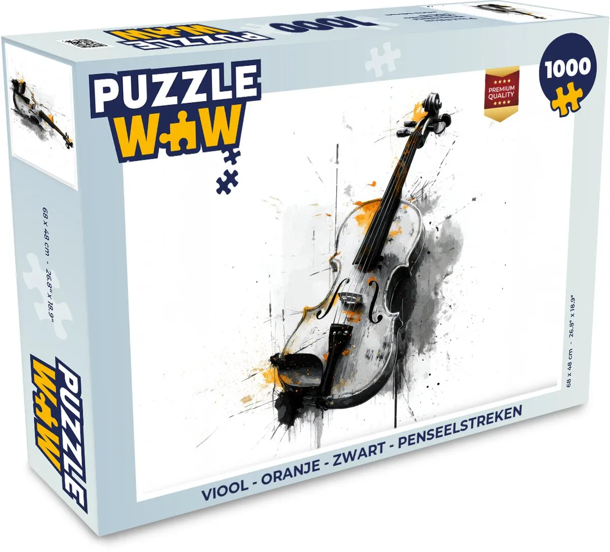 PuzzleWow Viool Legpuzzel 1000 Stuks