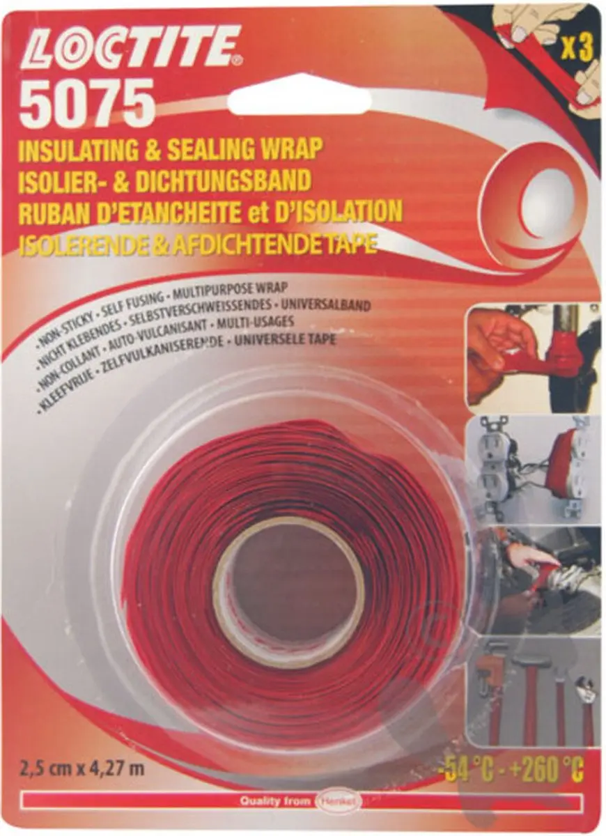 Loctite Si 5075 Afdichttape 25mm x 4.27m