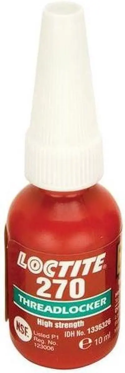 LOCTITE 270 Schroefdraadborgmiddel Rood 10ml