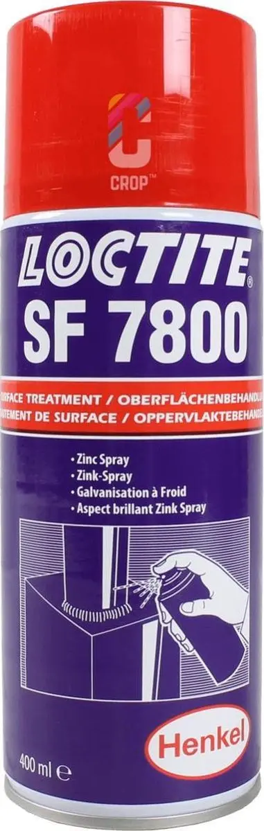 LOCTITE 7800 Zink Spray Spuitbus 400ml