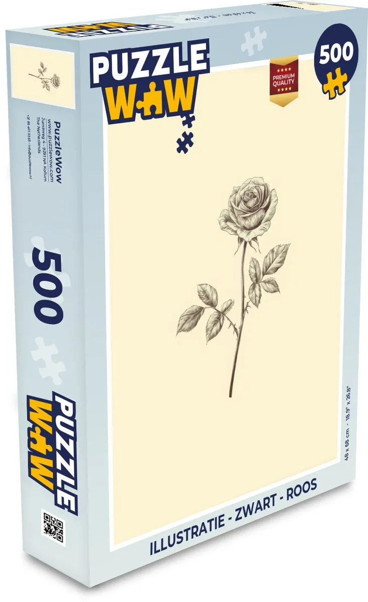 PuzzleWow Legpuzzel 500 Stuks