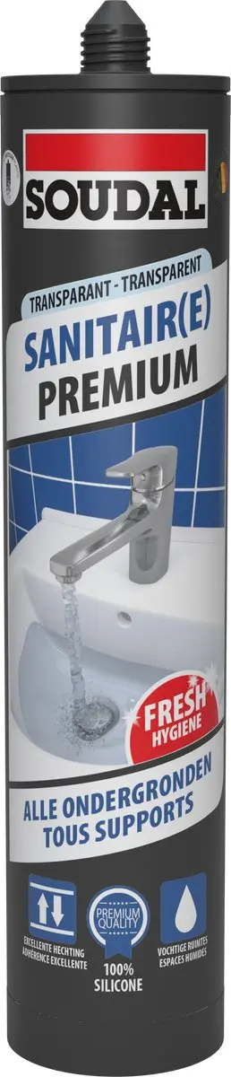 Sanitair Premium transparant
