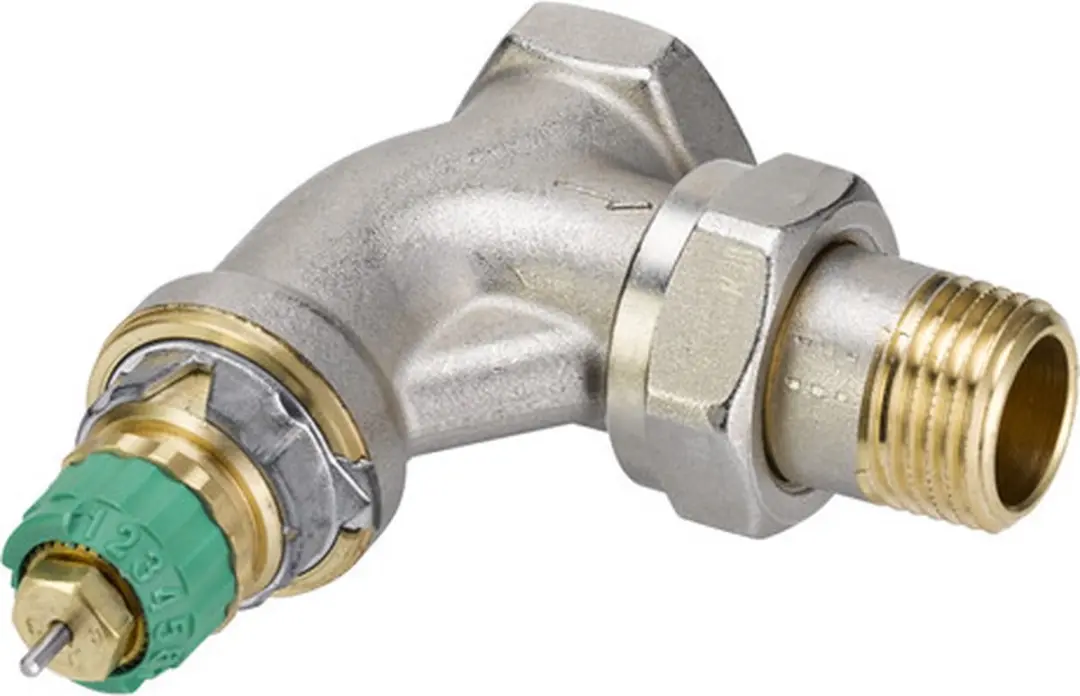 Danfoss thermostatische radiatorafsluiter haaks 1/2 - afbeelding 3 van 3