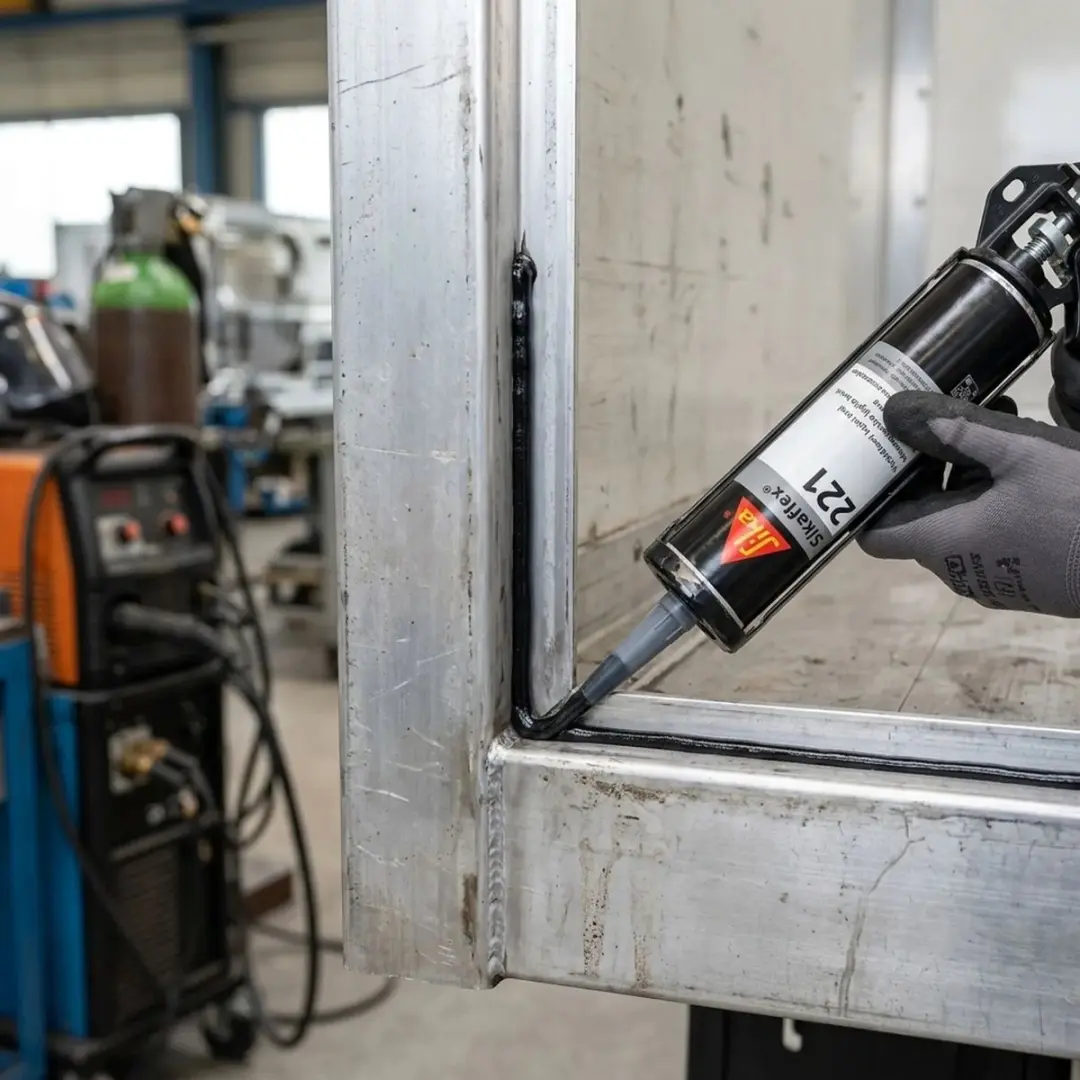 Sika Sikaflex-221 Multifunctionele Afdichtkit Grijs - afbeelding 2 van 6