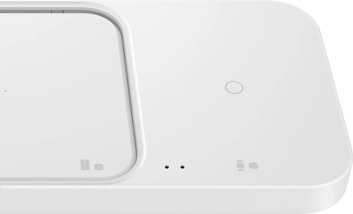 Samsung Wireless Charging Duo EP-P5400BWEGEU - 15W - Wit