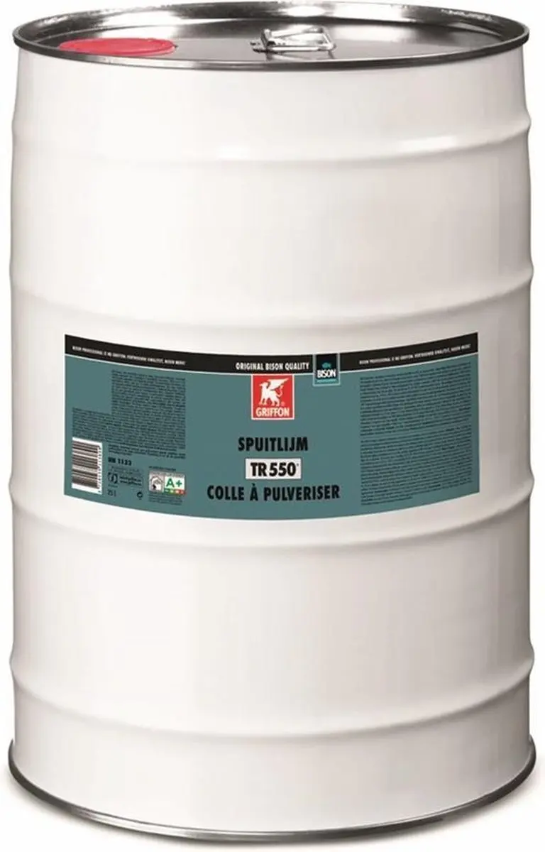 Bison Spuitlijm Tr550 Transparant 25L