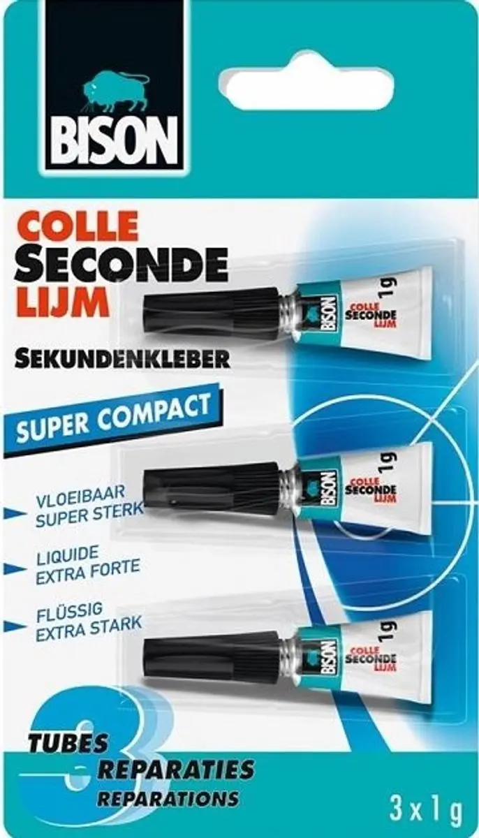 BISON SECONDELIJM SUPER COMPACT 3 X 1 GRAM