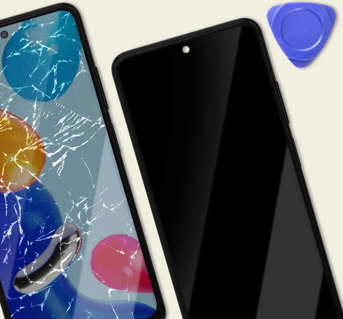 Xiaomi Redmi Note 11 Scherm - Zwart