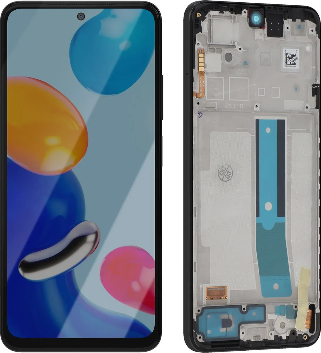 Xiaomi Redmi Note 11 Scherm - Zwart