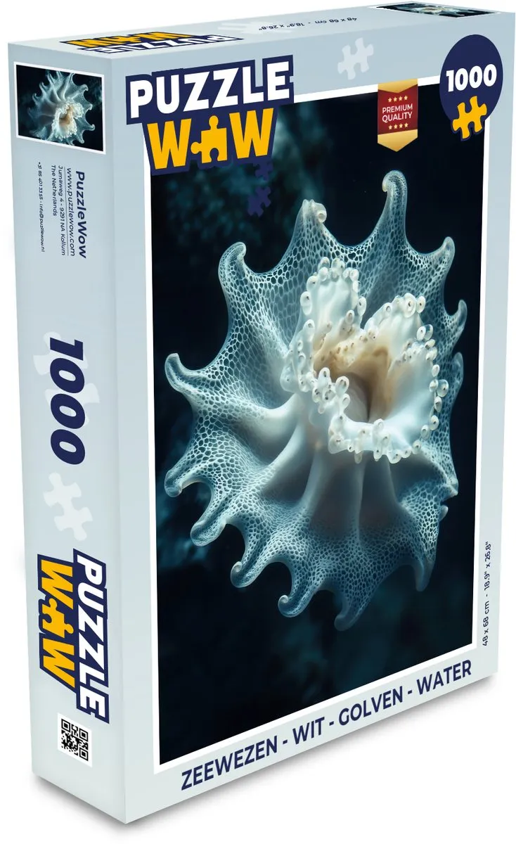PuzzleWow Zeewezen Legpuzzel 1000 Stuks