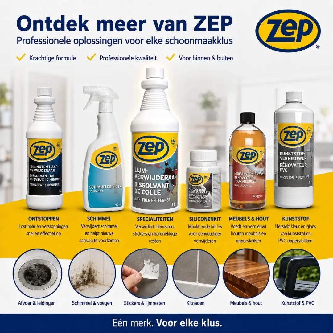 Zep Lijm- en Stickerverwijderaar 1L - afbeelding 5 van 6