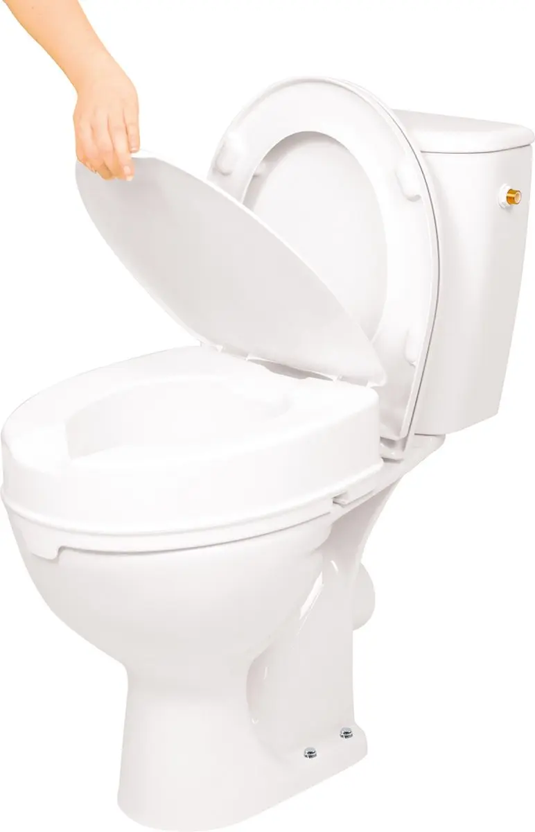 Vitility Toiletverhoger met Deksel 10cm - afbeelding 6 van 6