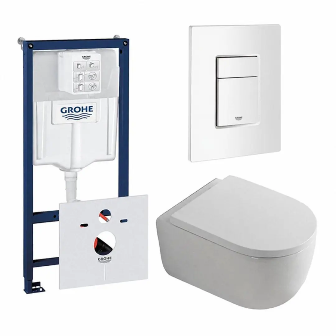 QeramiQ Dely Swirl Toiletset