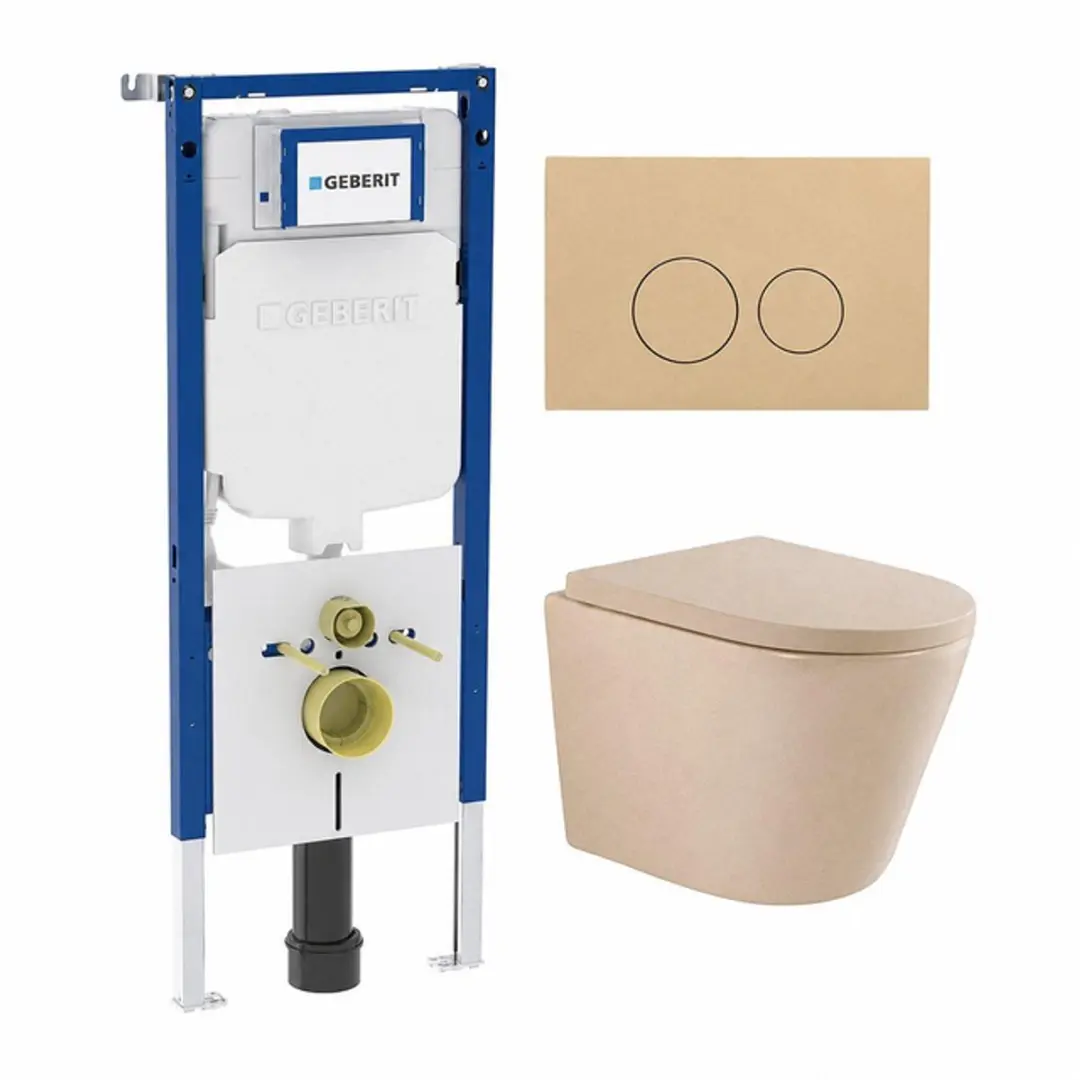 QeramiQ Dely Swirl Toiletset