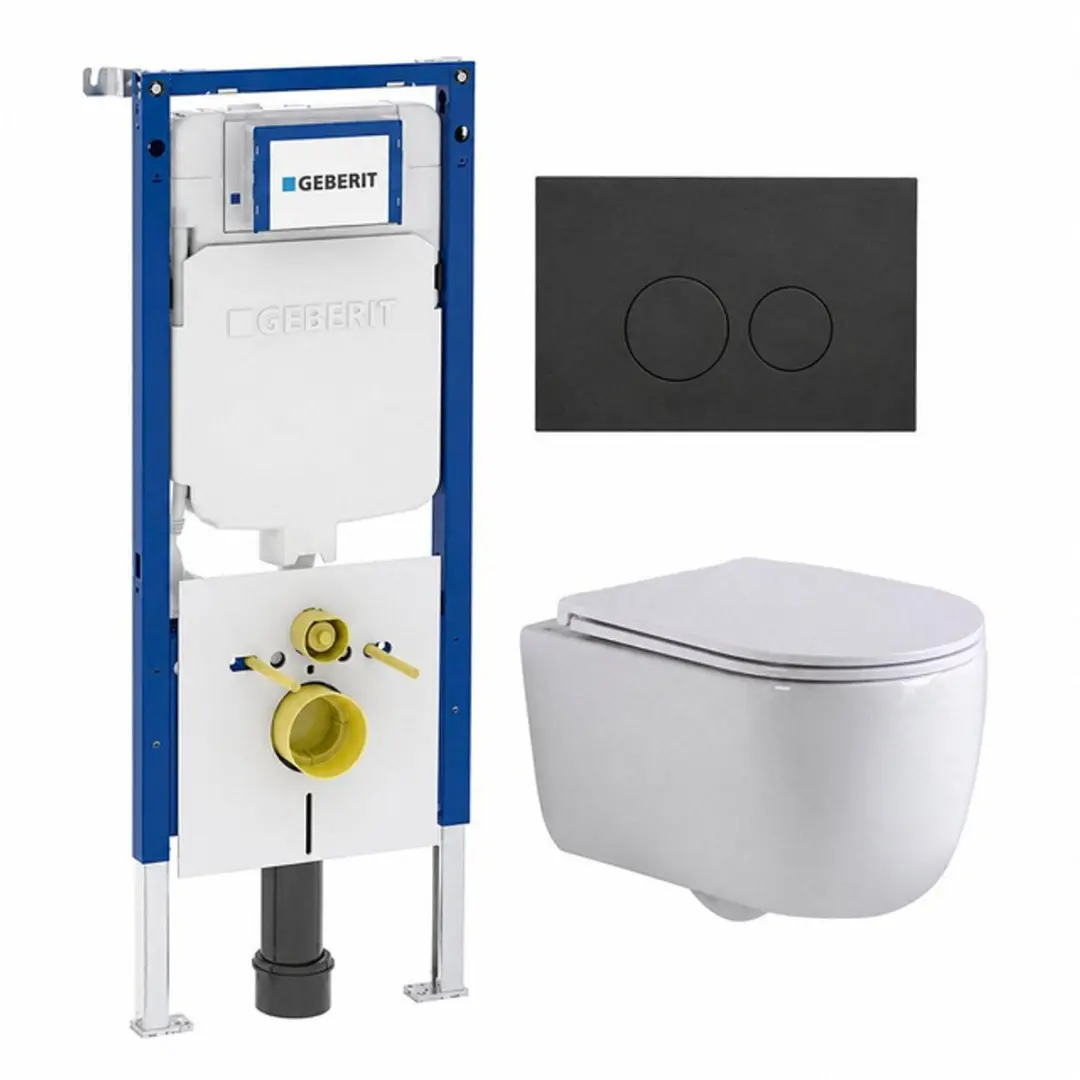 QeramiQ Dely Swirl Toiletset