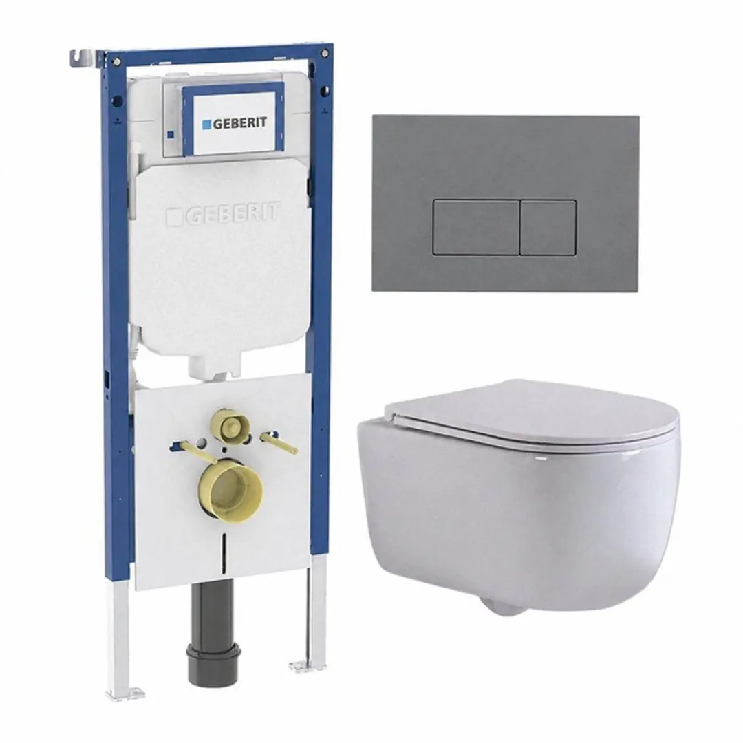 QeramiQ Dely Swirl Toiletset