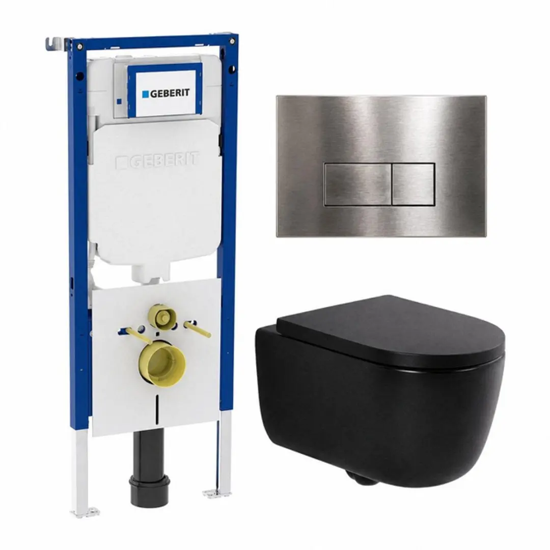 QeramiQ Dely Swirl Toiletset