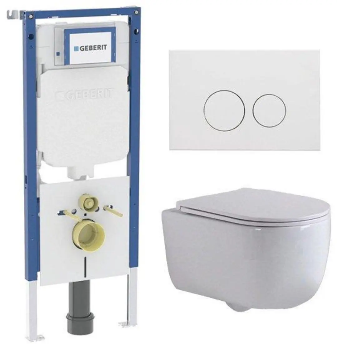 QeramiQ Dely Swirl Toiletset