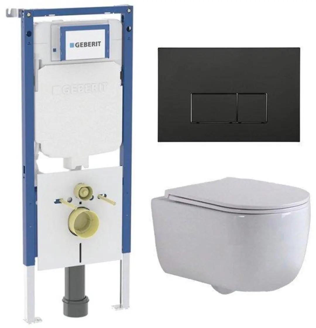 QeramiQ Dely Swirl Toiletset
