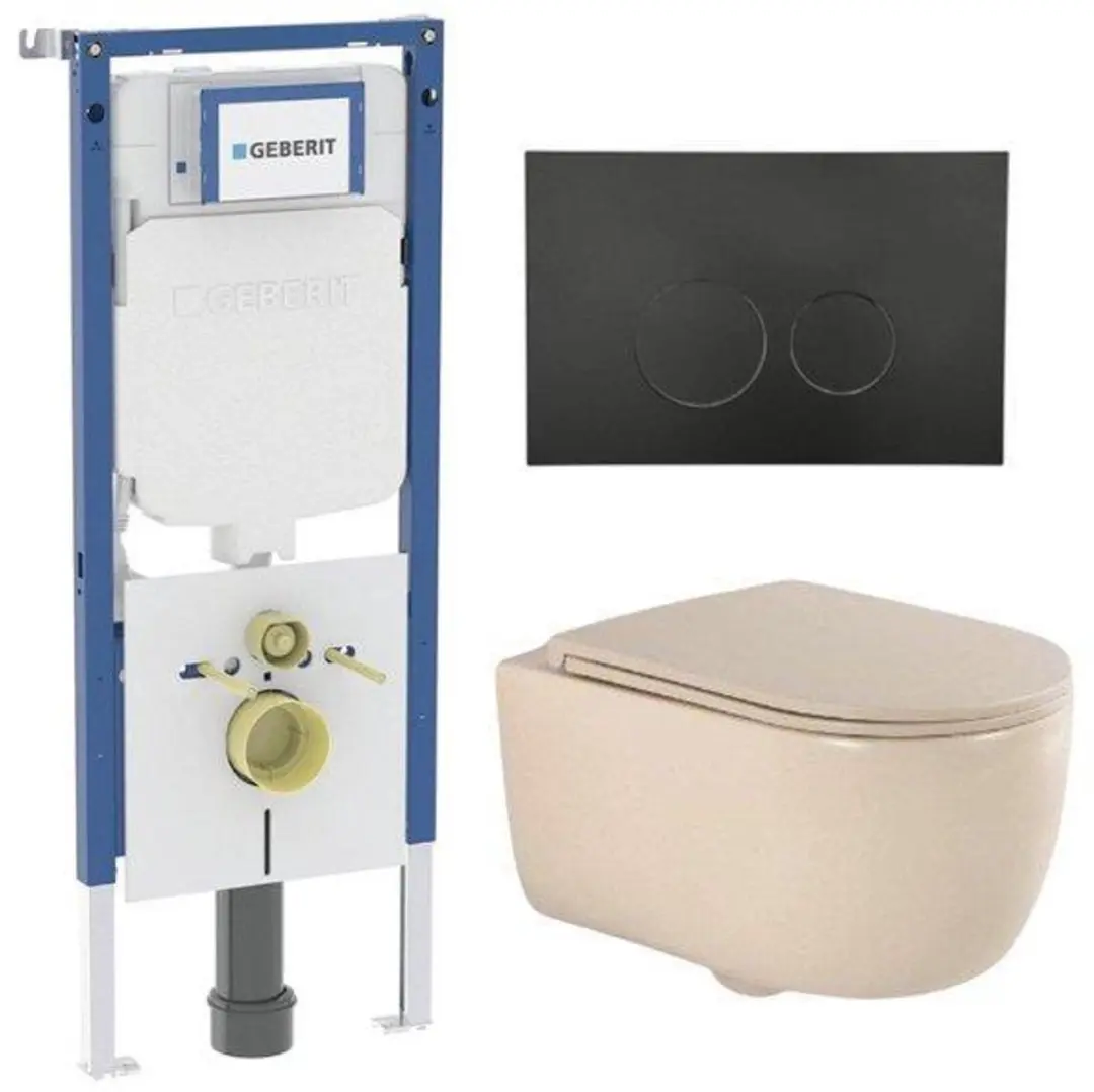 QeramiQ Dely Swirl Toiletset