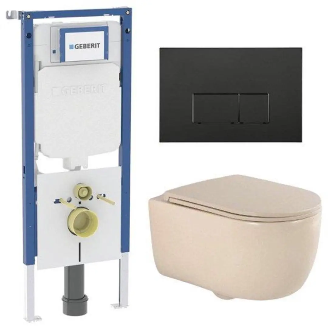 QeramiQ Dely Swirl Toiletset