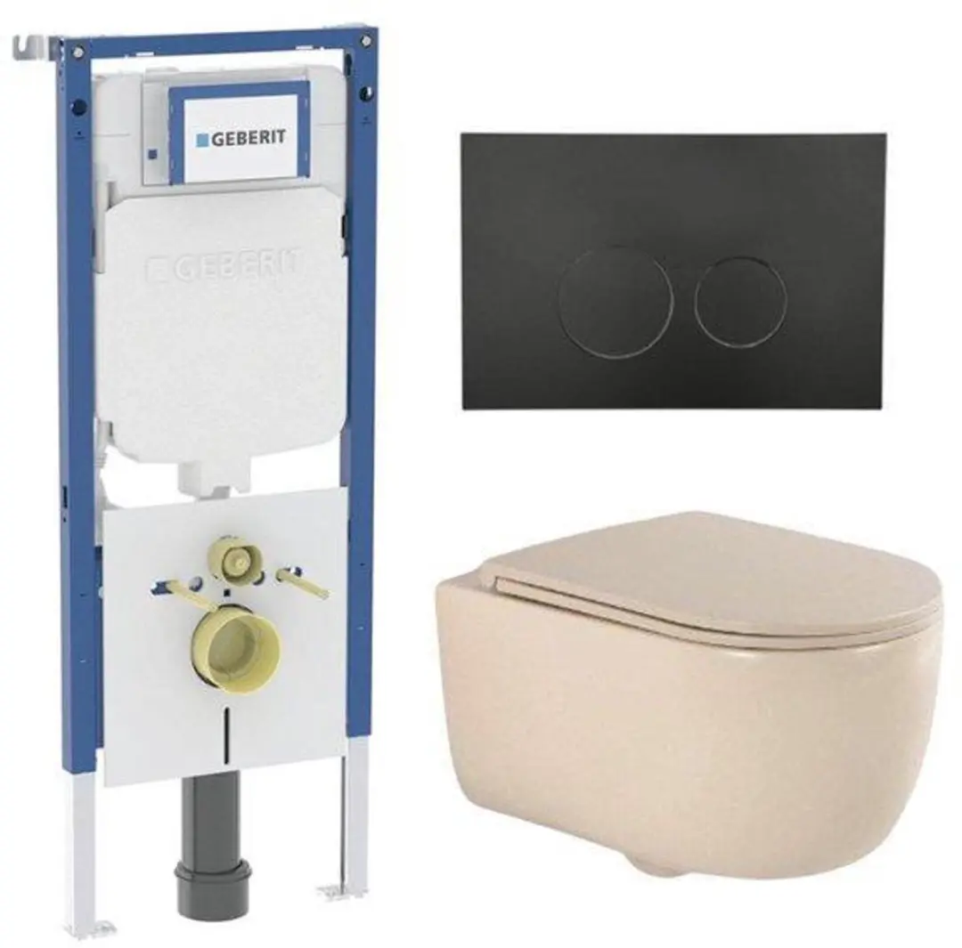 QeramiQ Dely Swirl Toiletset