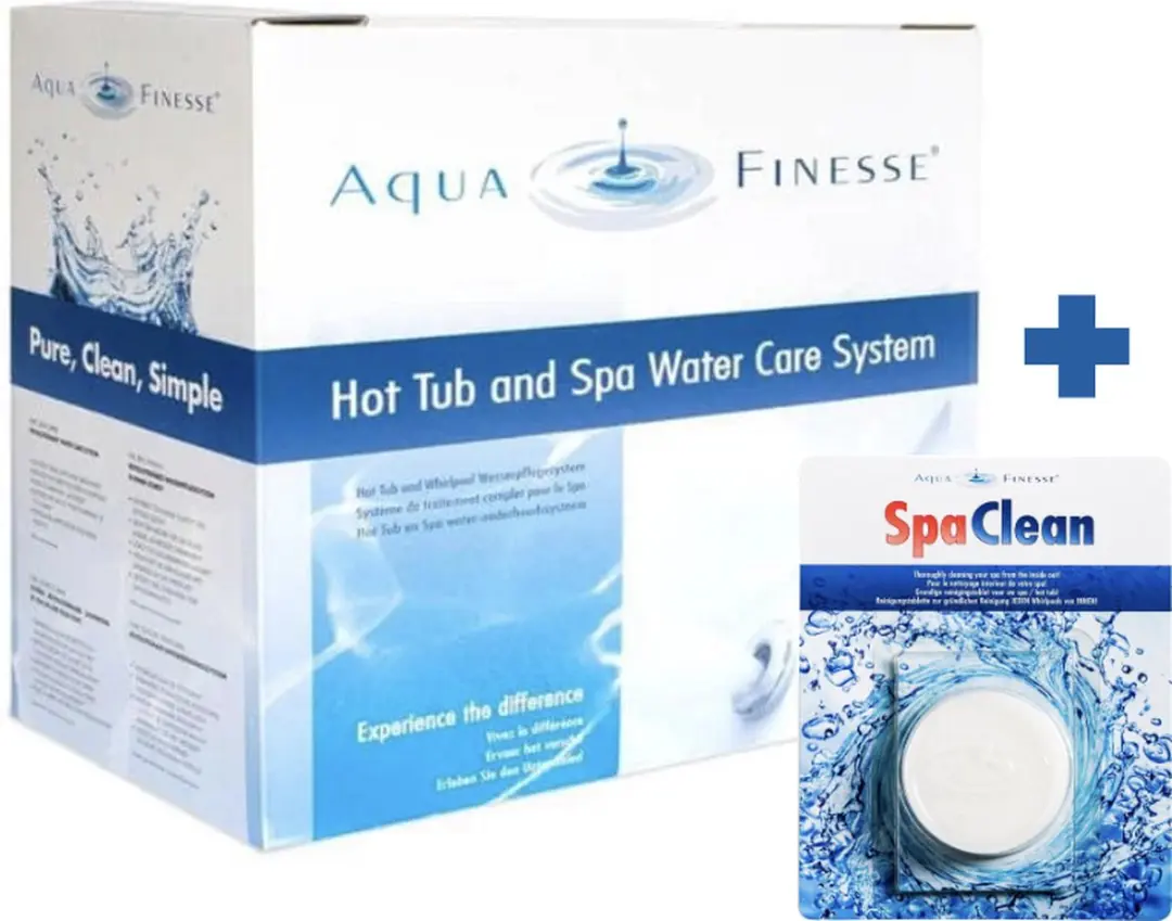 AquaFinesse Spa en Hottub Box incl. spa clean tablet