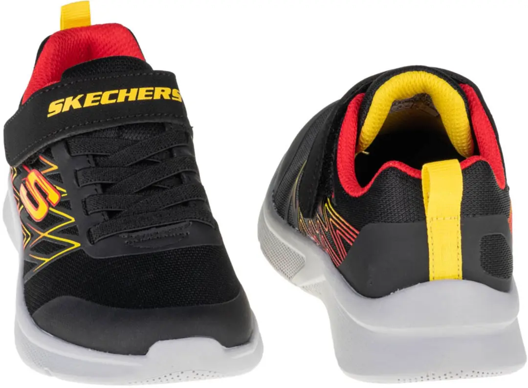Skechers Microspec Texlor JR Sneakers - Zwart 33 - afbeelding 5 van 6