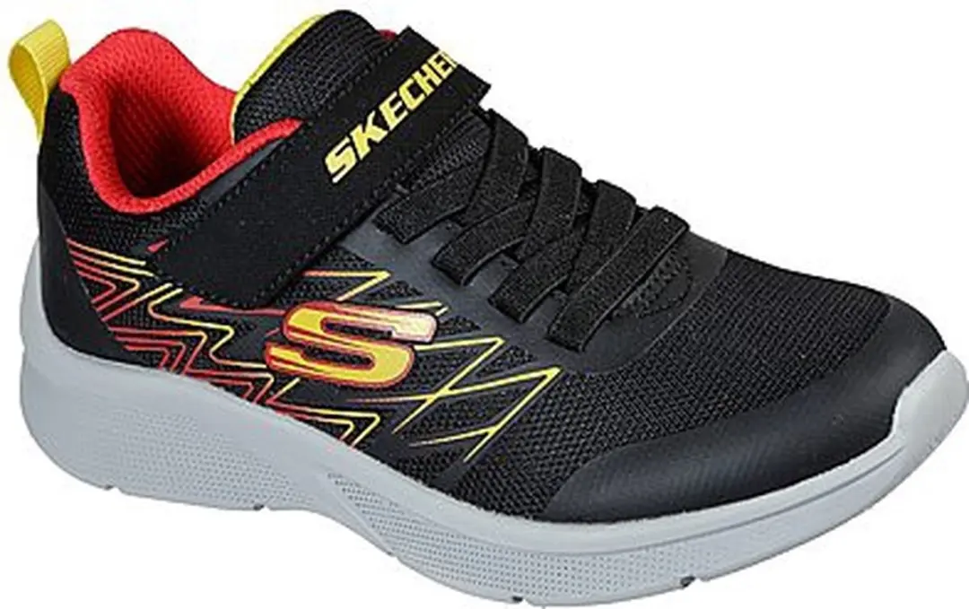Skechers Microspec Texlor JR Sneakers - Zwart 33 - afbeelding 6 van 6