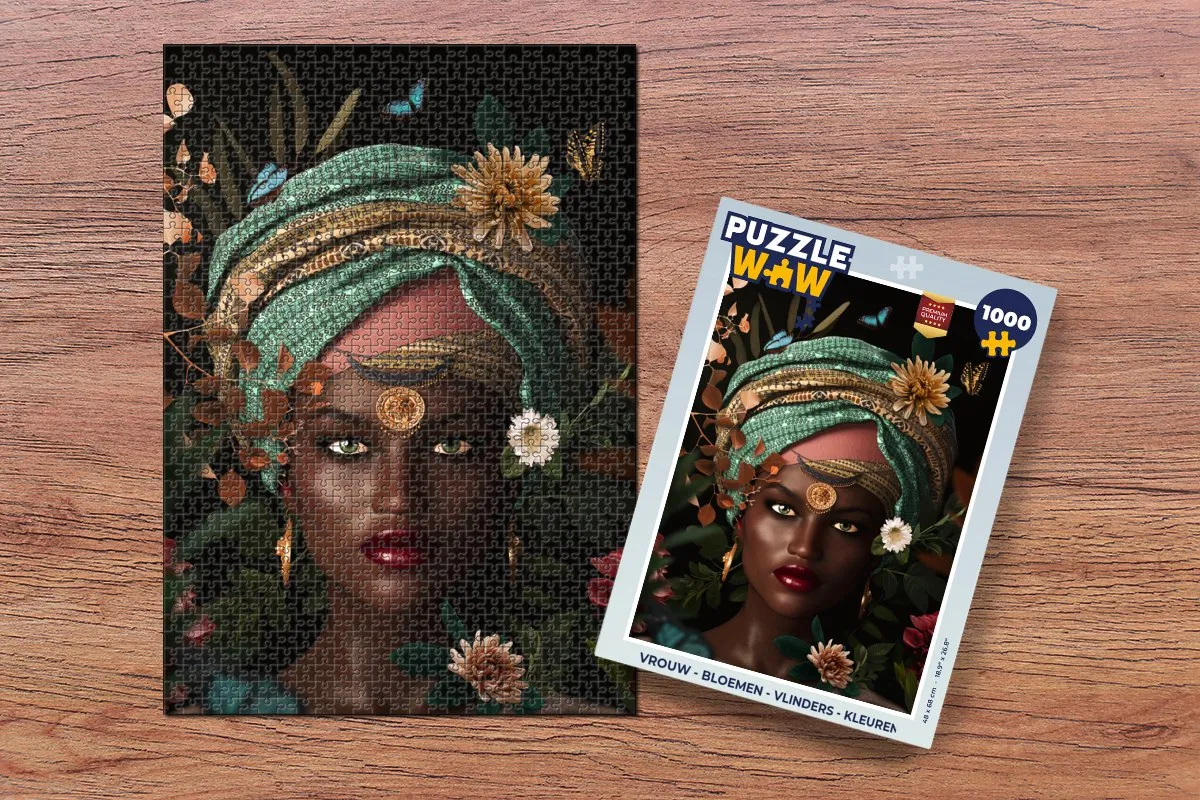 PuzzleWow Legpuzzel 1000 Stuks - Multicolor