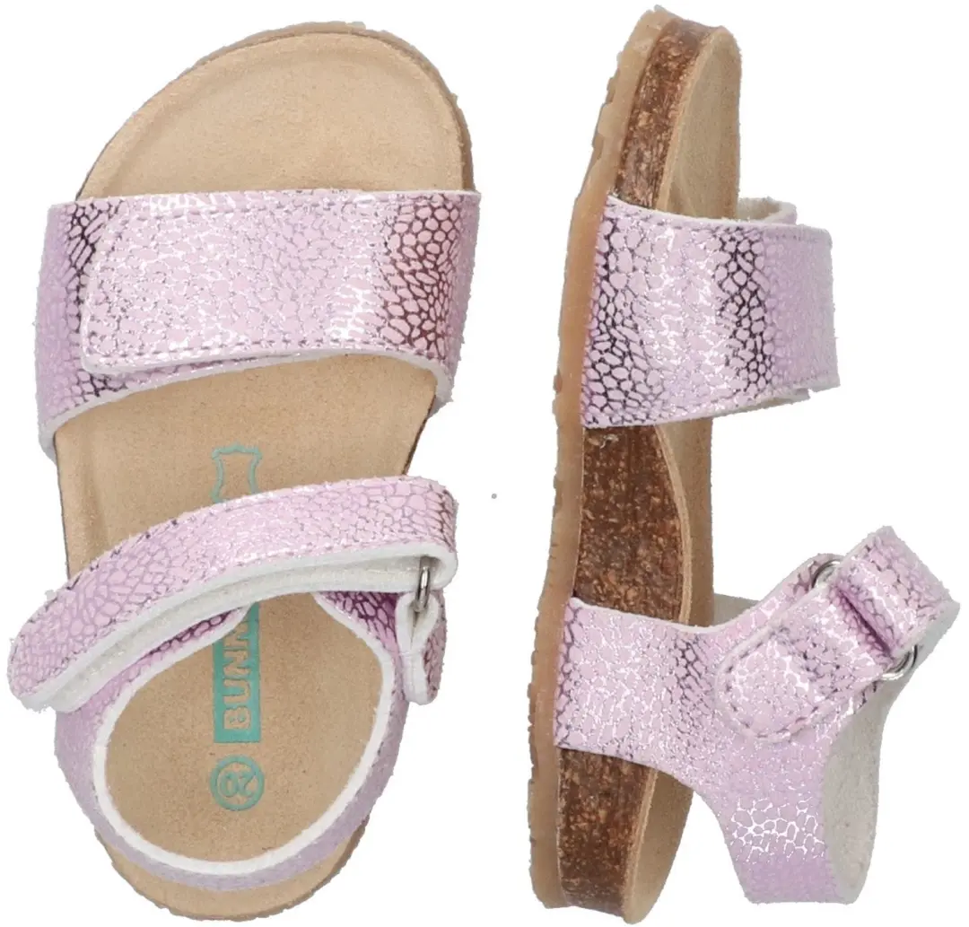 BunniesJR Bimi Beach Platte Sandalen - Paars - afbeelding 6 van 6