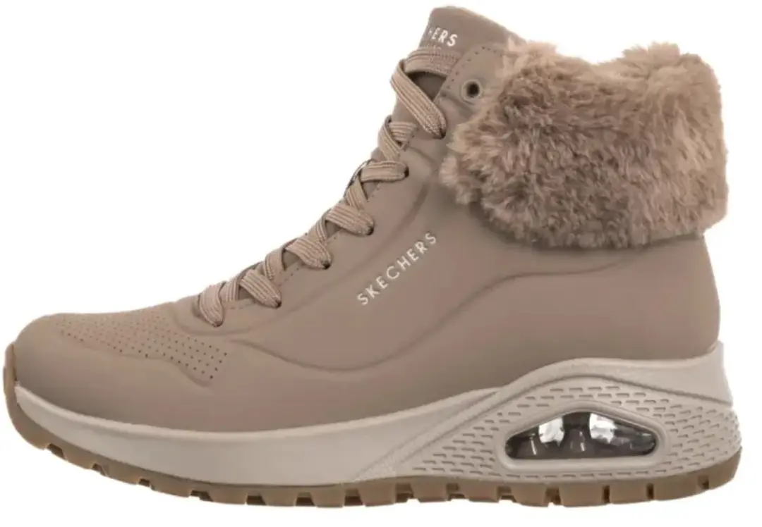 Skechers uno rugged-fall air in de kleur bruin.